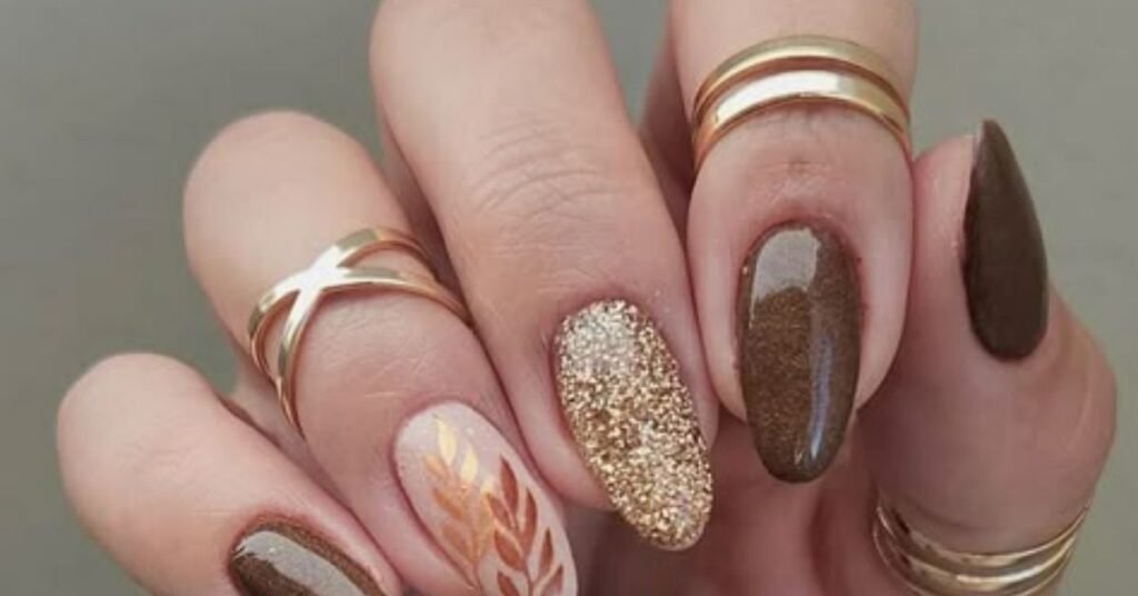 Nature-Inspired Autumn Fall Nails