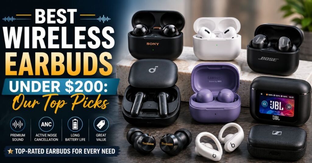 Best Wireless Earbuds Under $200: Our Top Picks