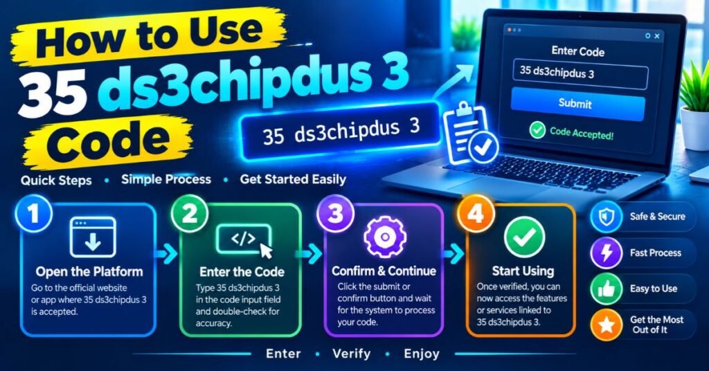 How to Use 35 ds3chipdus 3 Code