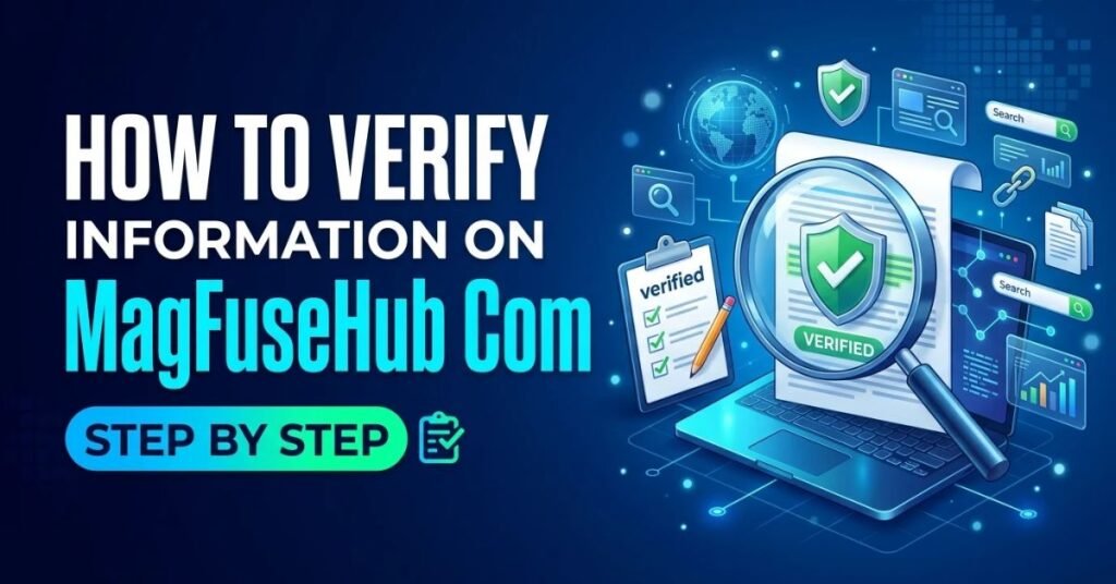 How to Verify Information on MagFuseHub Com Step by Step
