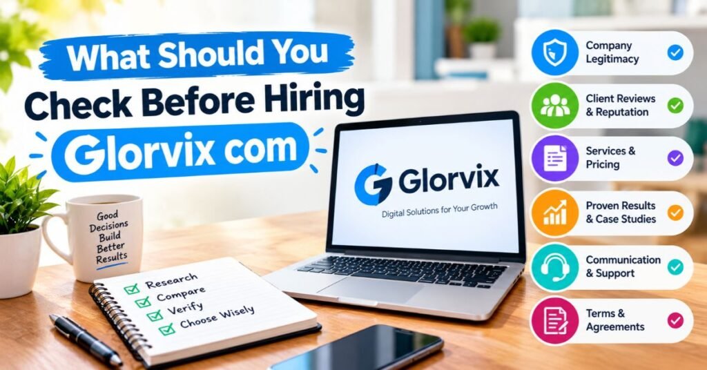 What Should You Check Before Hiring Glorvix com