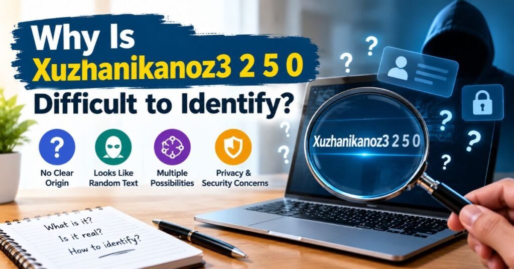 Why Is Xuzhanikanoz3 2 5 0 Difficult to Identify
